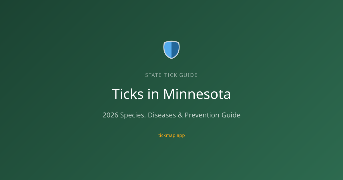 Ticks in Minnesota (2026): Species, Diseases & Prevention Tips — Tick Map